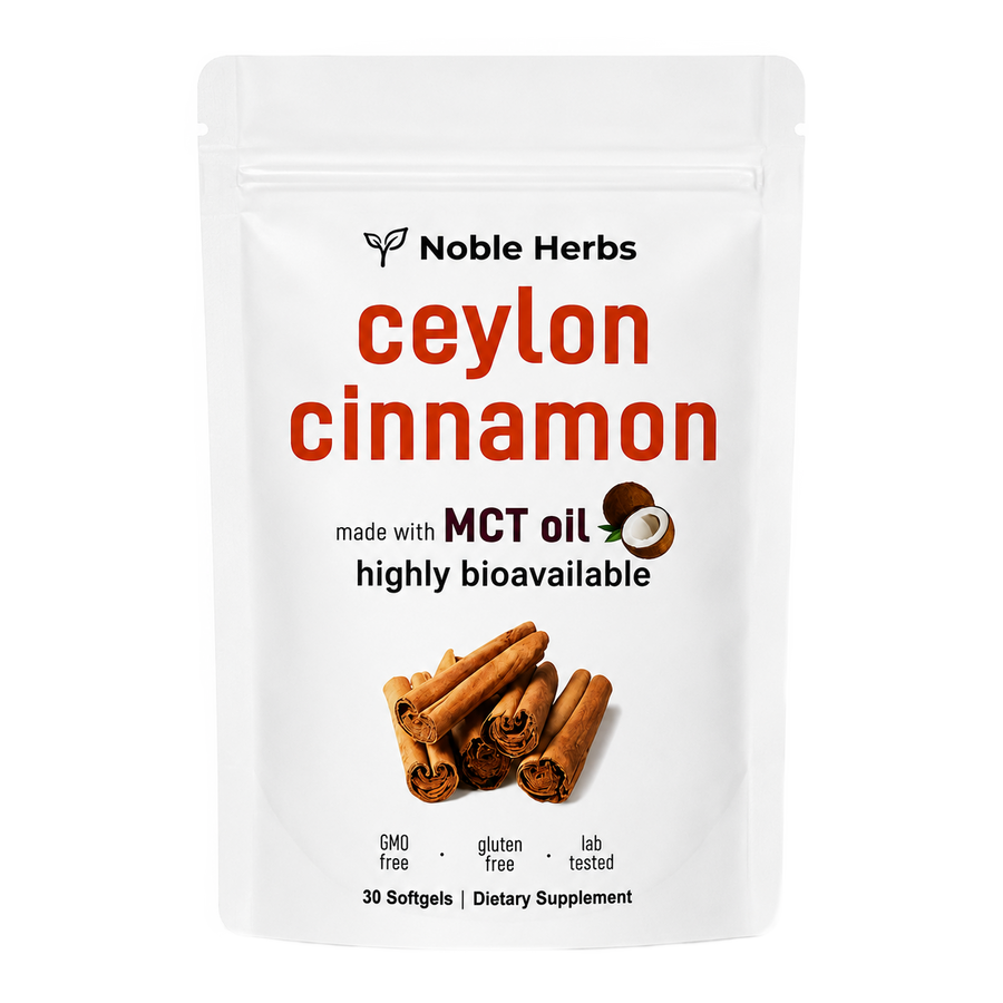 Noble Herbs Ceylon Cinnamon Softgels