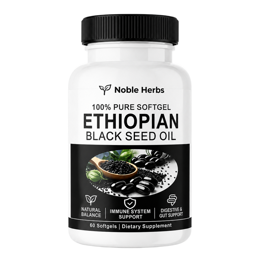 Noble Herbs Ethiopian Black Seed Oil Softgels