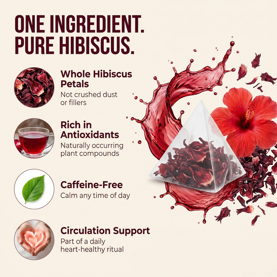 Noble Herbs Hibiscus Tea Bags